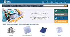 Desktop Screenshot of distrimar.es