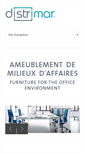 Mobile Screenshot of distrimar.ca